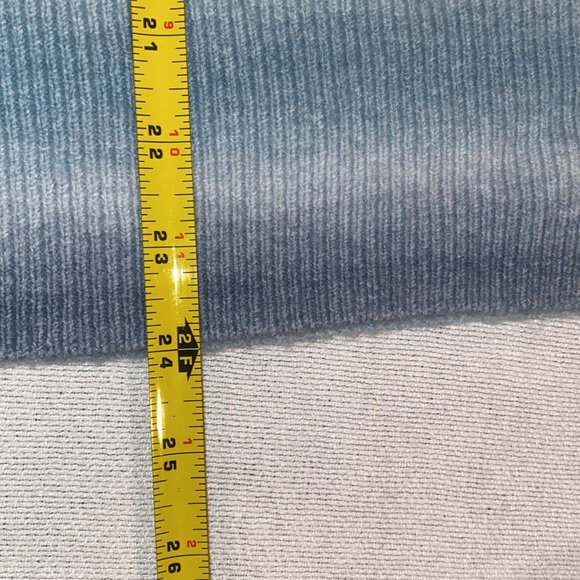 Ann Taylor Factory women's shades of blue sweater size Large NWT - Picture 7 of 7